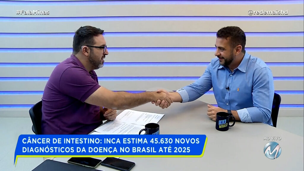 CÂNCER DE INTESTINO | INCA ESTIMA 45.630 NOVOS DIAGNÓSTICOS DA DOENÇA NO BRASIL ATÉ 2025