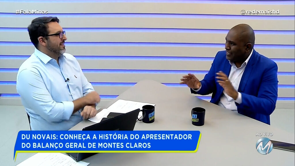 DU NOVAIS: CONHEÇA A HISTÓRIA DO APRESENTADOR DO BALANÇO GERAL DE MONTES CLAROS