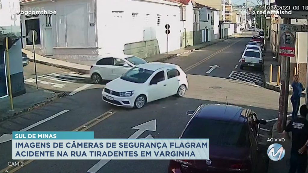 CÂMERA FLAGRA ACIDENTE EM VARGINHA