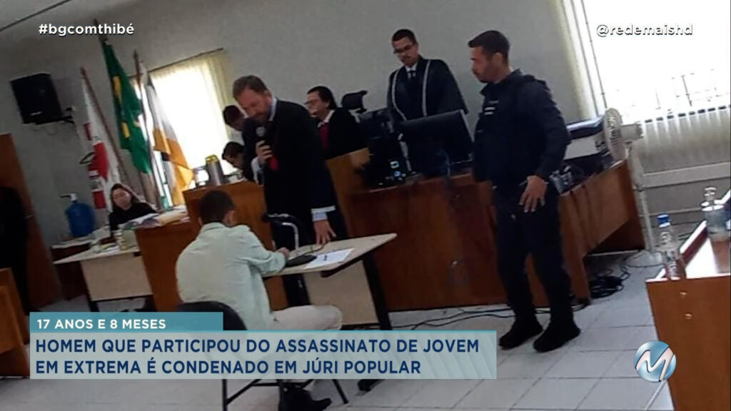 HOMEM É CONDENADO POR HOMICÍDIO EM EXTREMA