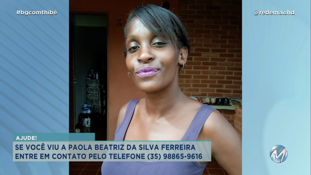 MÃE PROCURA FILHA DESAPARECIDA