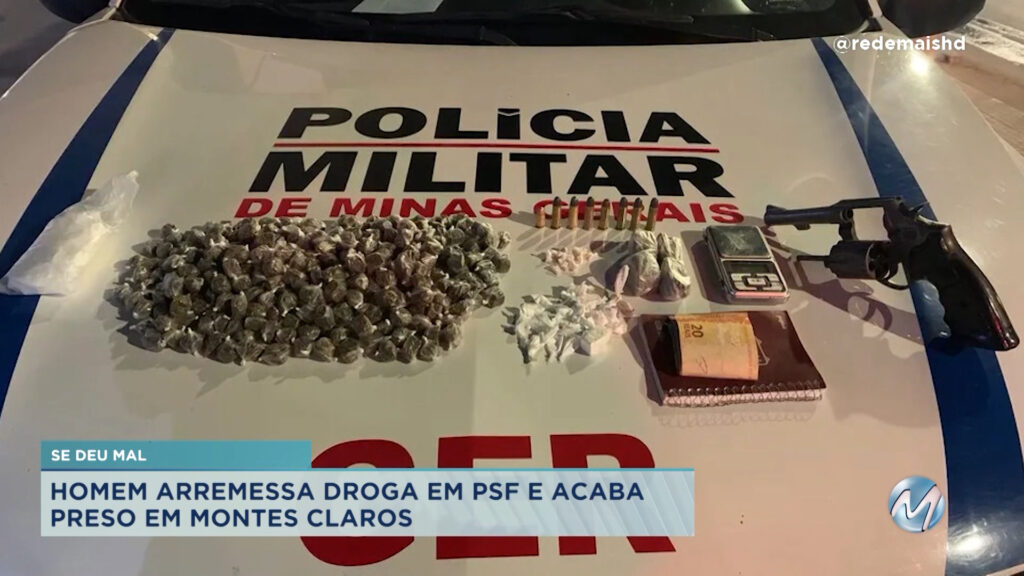 DROGA É ENCONTRADA EM PSF DE MONTES CLAROS