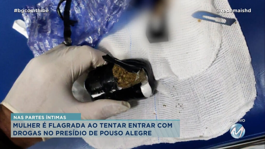 MULHER ESCONDE DROGAS EM PARTES ÍNTIMAS