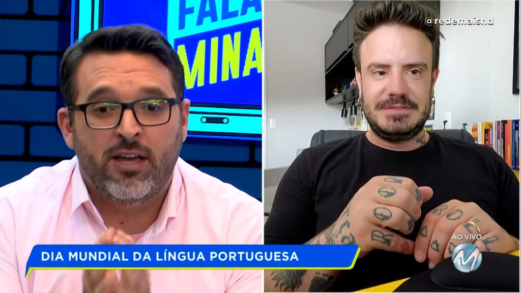 PABLO JAMILK FALA SOBRE A DIFUSÃO DA LÍNGUA PORTUGUESA NAS REDES SOCIAIS