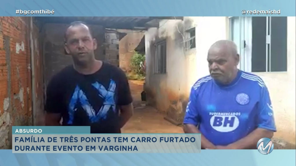 CARRO É FURTADO EM VARGINHA