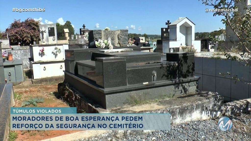 LADRÕES INVADEM CEMITÉRIO DE BOA ESPERANÇA