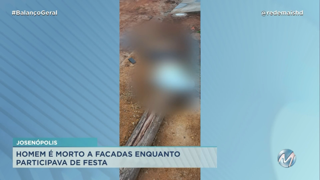 HOMEM É MORTO EM JOSENÓPOLIS