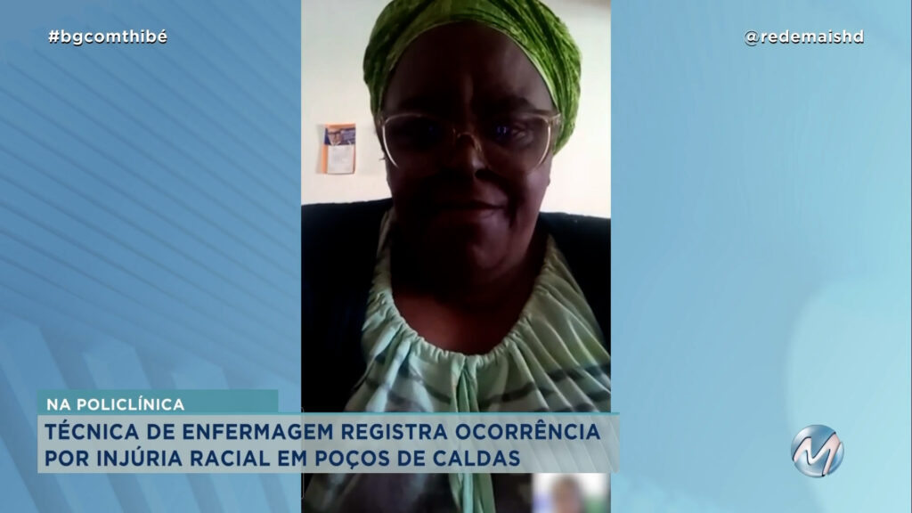 TÉCNICA EM ENFERMAGEM DENUNCIA INJÚRIA RACIAL