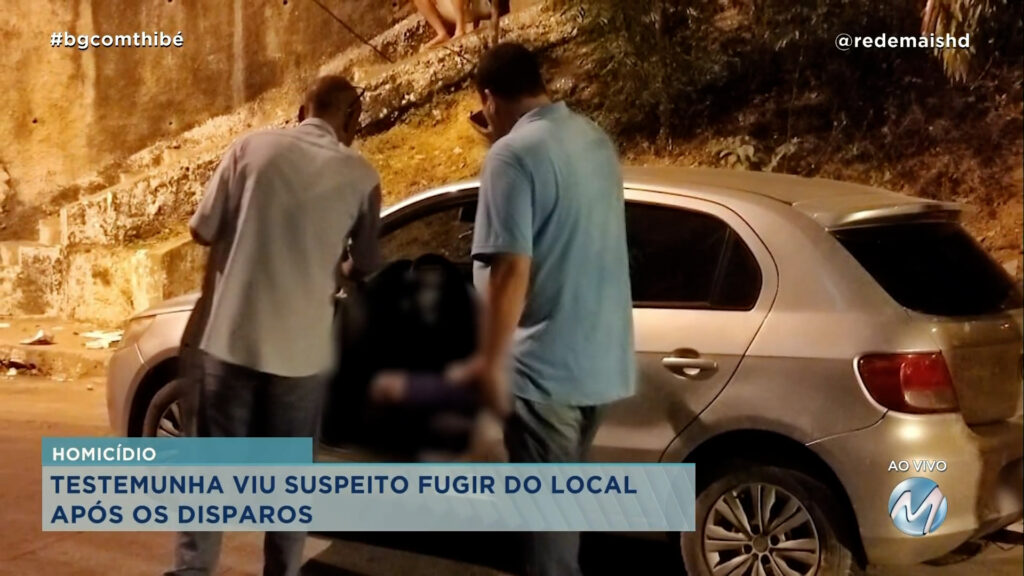 HOMEM É ASSASSINADO A TIROS EM MURIAÉ