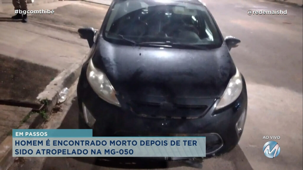 HOMEM MORRE ATROPELADO EM PASSOS