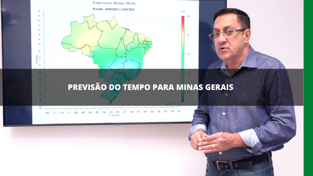 PREVISÃO DO TEMPO PARA MINAS GERAIS