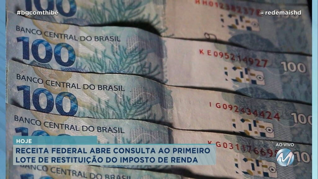 RECEITA ABRE CONSULTA AO PRIMEIRO LOTE DA RESTITUIÇÃO