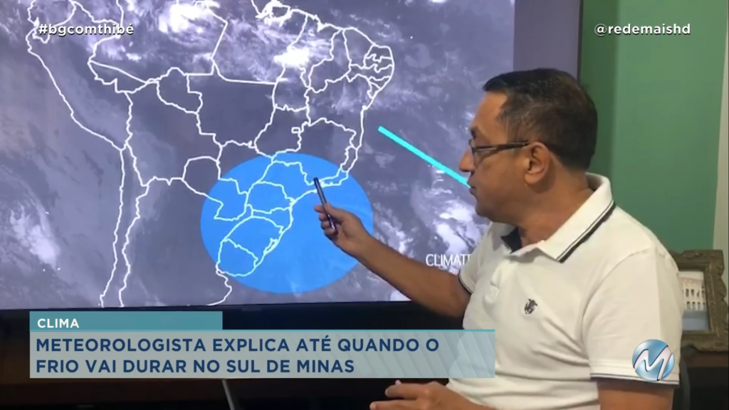 TEMPERATURA CAI NO SUL DE MINAS