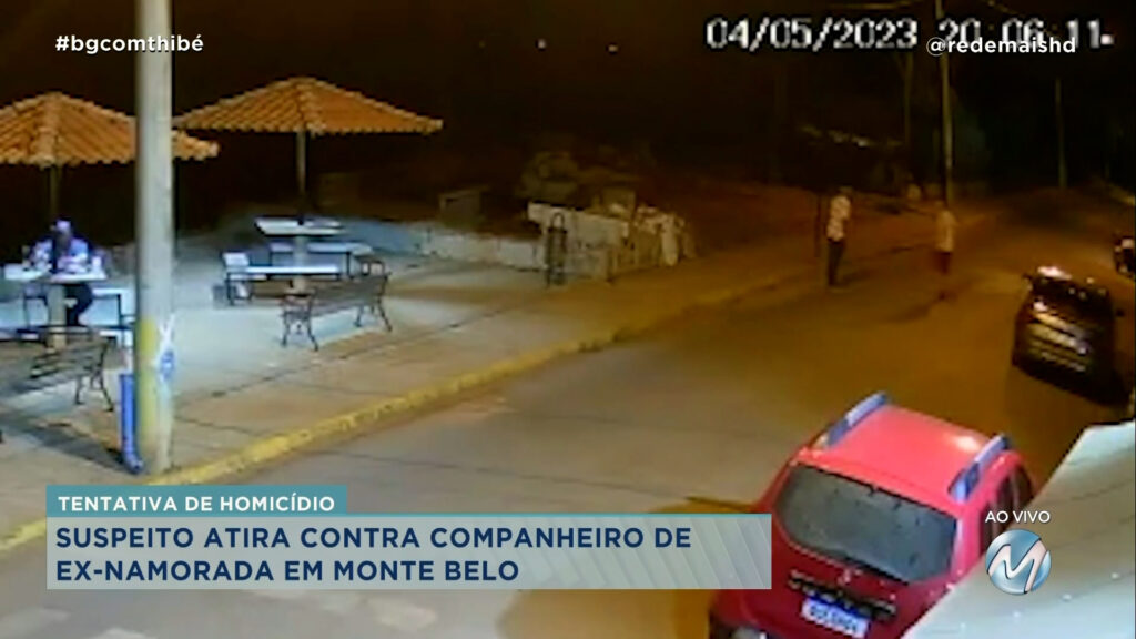 HOMEM É BALEADO PELO EX DA NAMORADA EM MONTE BELO