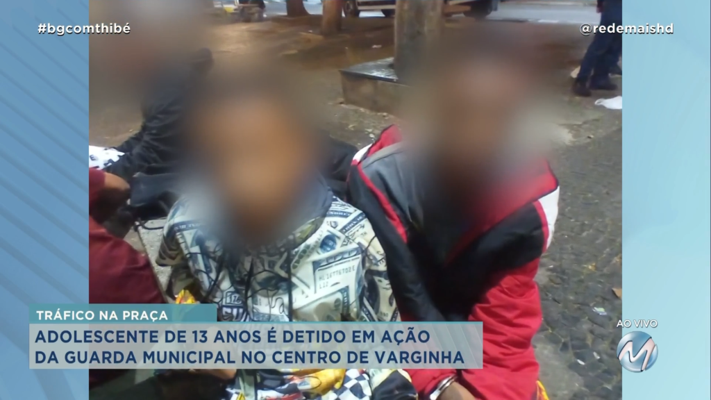 ADOLESCENTES SÃO DETIDOS POR TRÁFICO