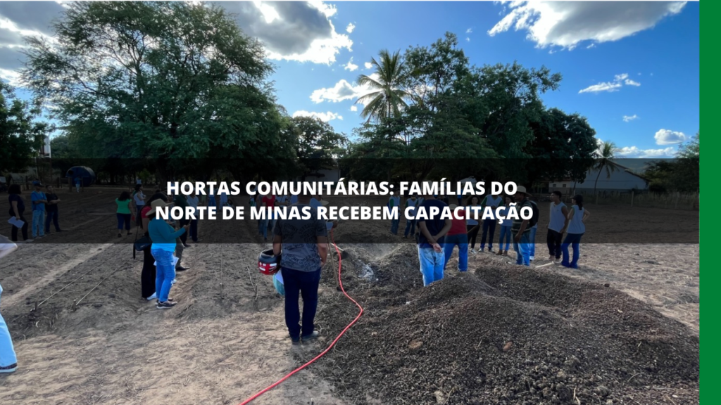 CAPACITAÇÃO PARA TRABALHOS COM HORTAS COMUNITÁRIAS