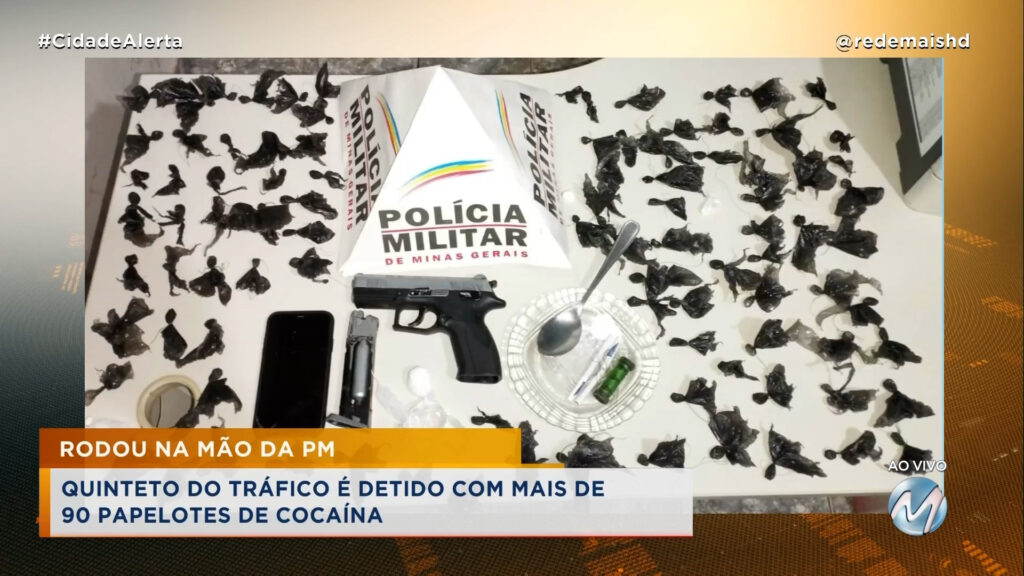 POLÍCIA APREENDE MUITA DROGA NO SUL DE NO NORTE DE MINAS