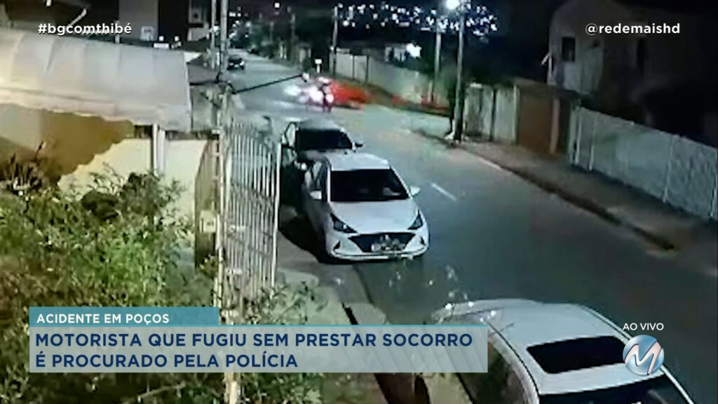 MOTORISTA QUE FUGIU SEM PRESTAR SOCORRO É PROCURADO