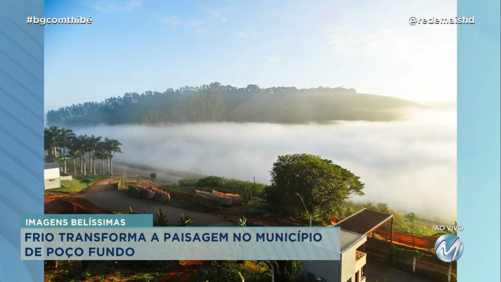 SUL DE MINAS REGISTRA BAIXAS TEMPERATURAS