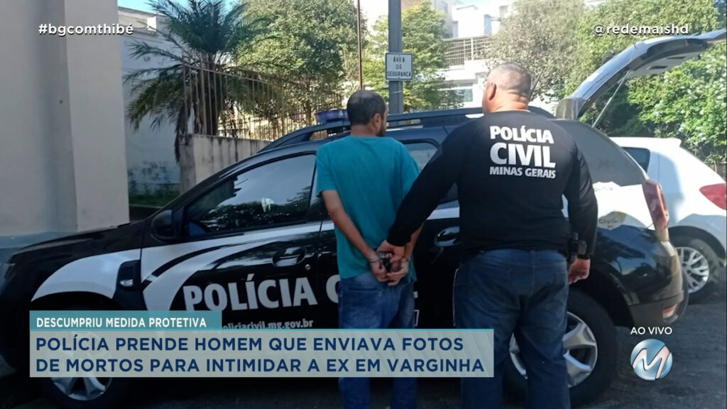 HOMEM É PRESO POR INTIMIDAR A EX