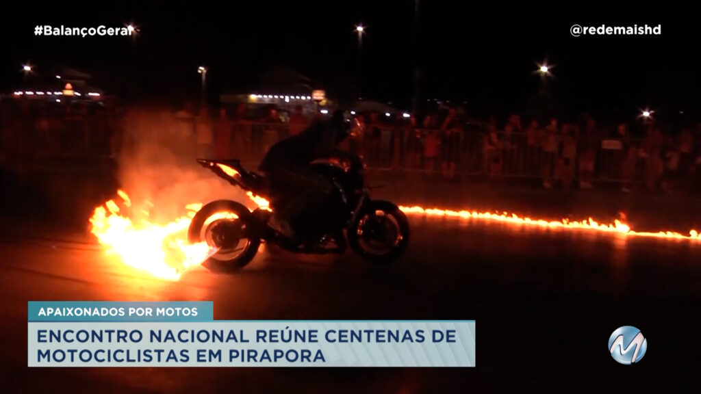 ENCONTRO REÚNE MOTOCICLISTAS EM PIRAPORA