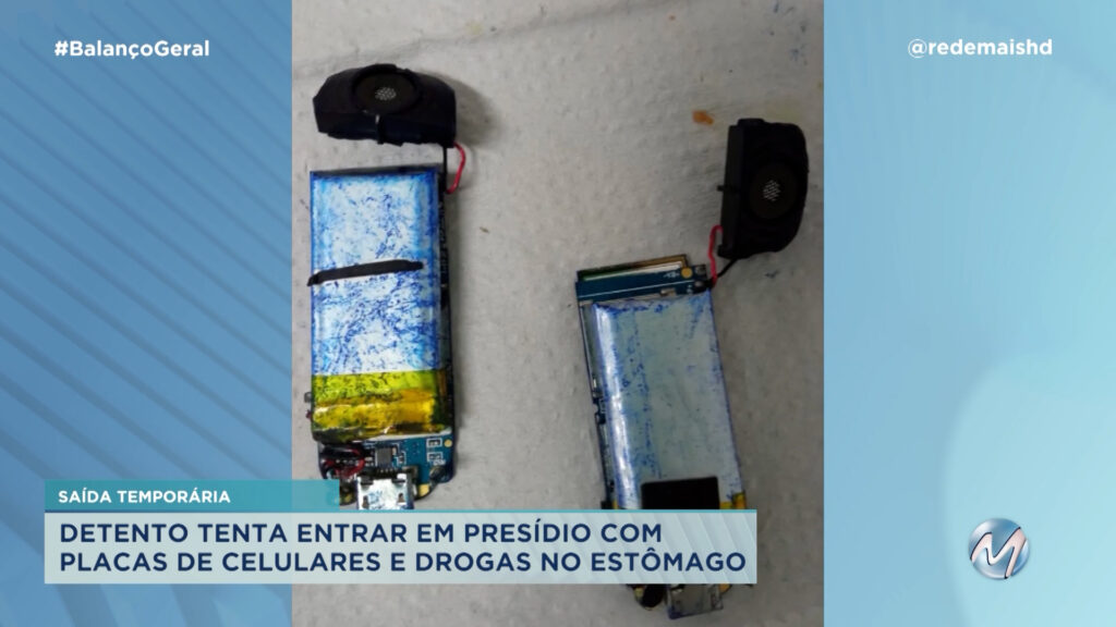 DETENTO TENTA ENTRAR EM PRESÍDIO DE BOCAIÚVA COM DROGAS NO ESTÔMAGO