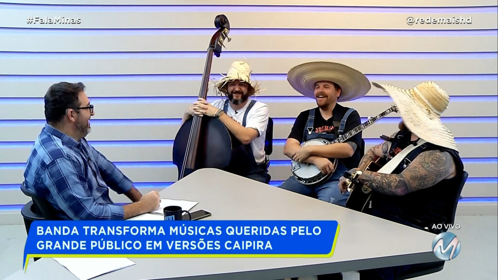 JHONNY E OS BRAVOS TRANSFORMA MÚSICAS QUERIDAS PELO GRANDE PÚBLICO EM VERSÕES CAIPIRA