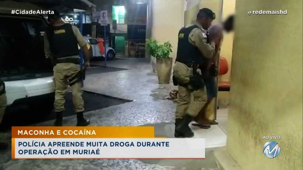 PM FECHA O CERCO E FAZ OPERAÇÕES DE COMBATE AO TRÁFICO EM MURUAÉ