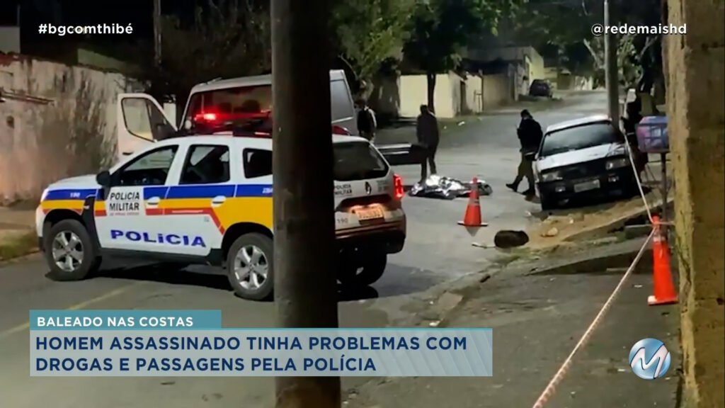 HOMEM É MORTO COM UM TIRO NAS COSTAS EM POÇOS DE CALDAS