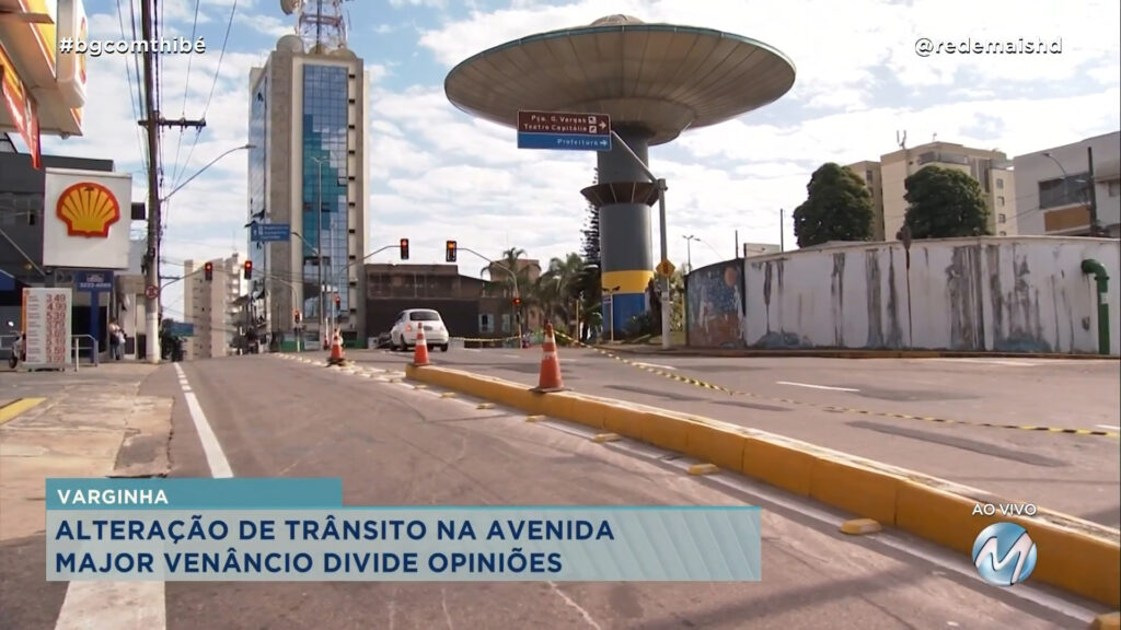 ALTERAÇÃO NO TRÂNSITO EM VARGINHA DIVIDE OPINIÕES