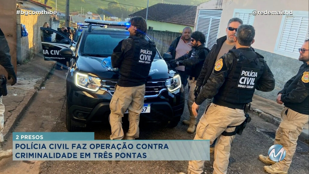 POLÍCIA FAZ OPERAÇÃO CONTRA CRIMINALIDADE EM TRÊS PONTAS