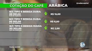 COTAÇÃO DO CAFÉ – 13/06/23