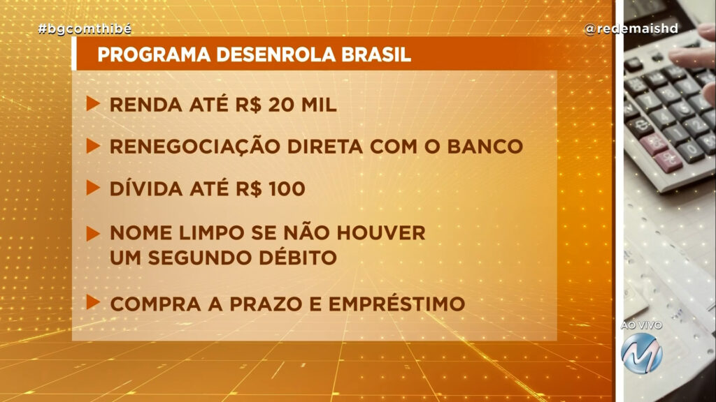 “DESENROLA BRASIL” COMEÇA HOJE