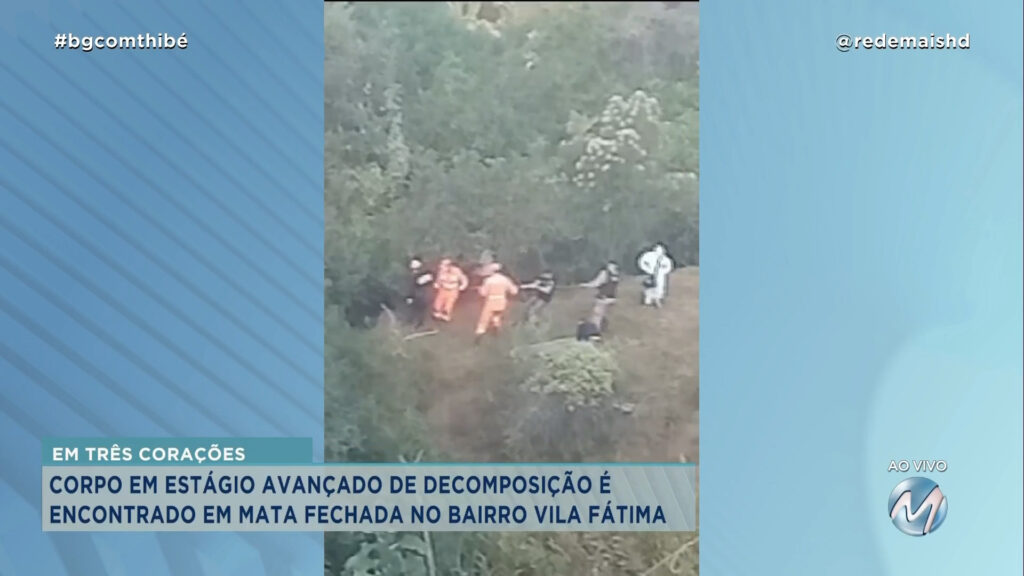 CORPO É ENCONTRADO EM MATA FECHADA