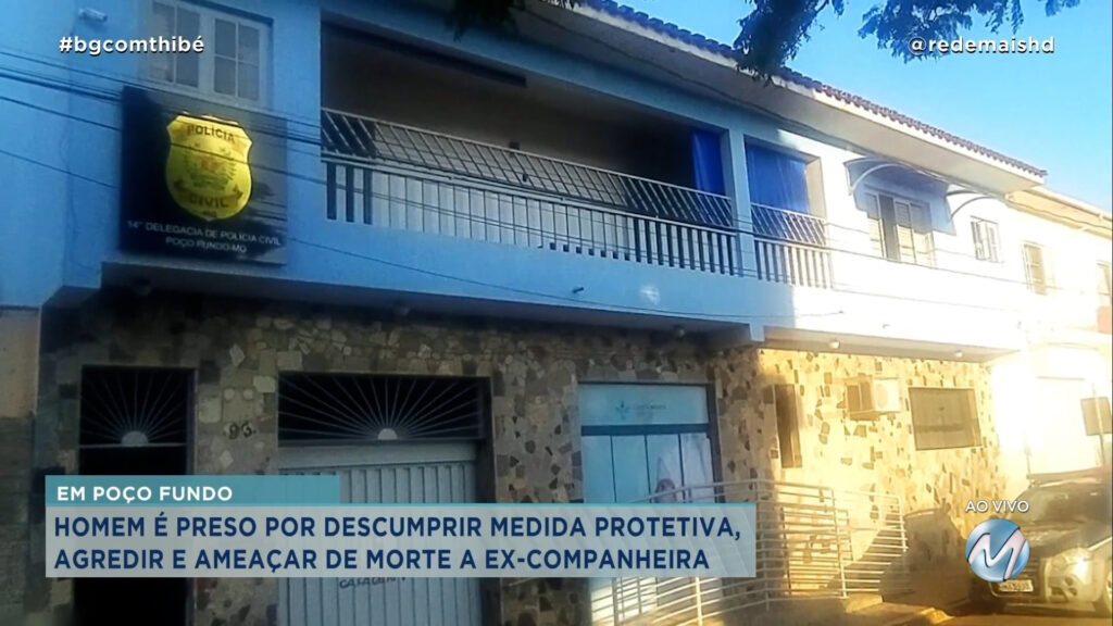 HOMEM É PRESO POR DESCUMPRIR MEDIDA PROTETIVA