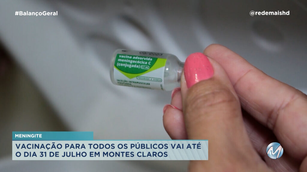 MONTES CLAROS PROMOVE VACINAÇÃO CONTRA MENINGITE