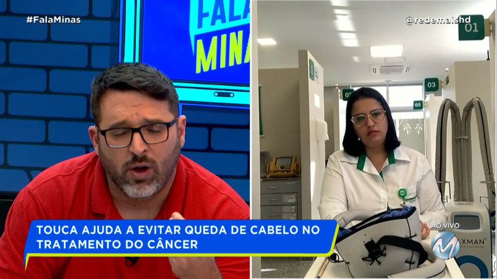 TOUCA AJUDA A EVITAR QUEDA DE CABELO NO TRATAMENTO DO CÂNCER