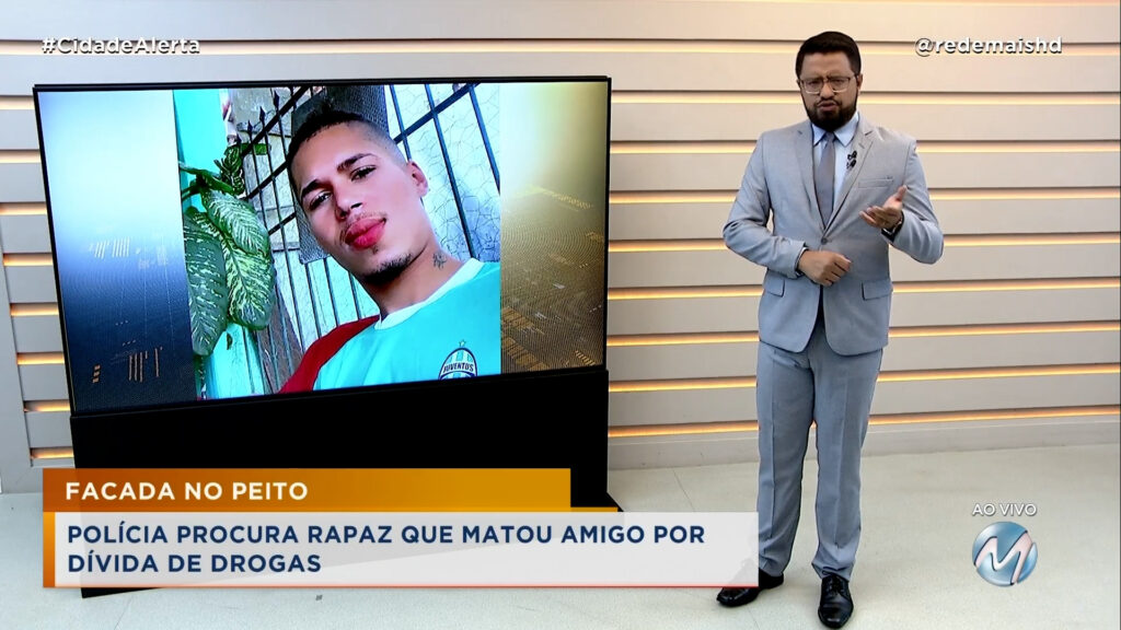 FACADA NO PEITO: JOVEM É ASSASSINADO POR AMIGO COM QUEM TINHA DÍVIDA DE DROGAS