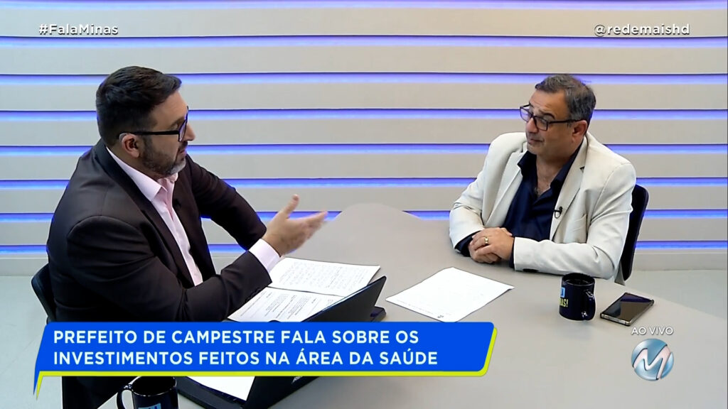 PREFEITO DE CAMPESTRE FALA SOBRE OS INVESTIMENTOS FEITOS NA ÁREA DA SAÚDE