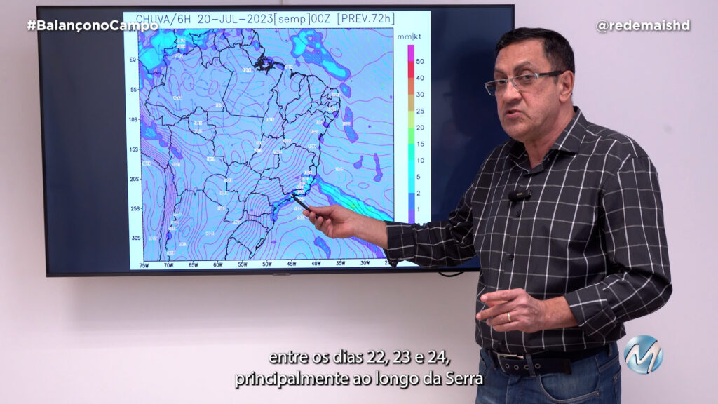 PREVISÃO DO TEMPO PARA MINAS GERAIS: RISCO DE GEADA