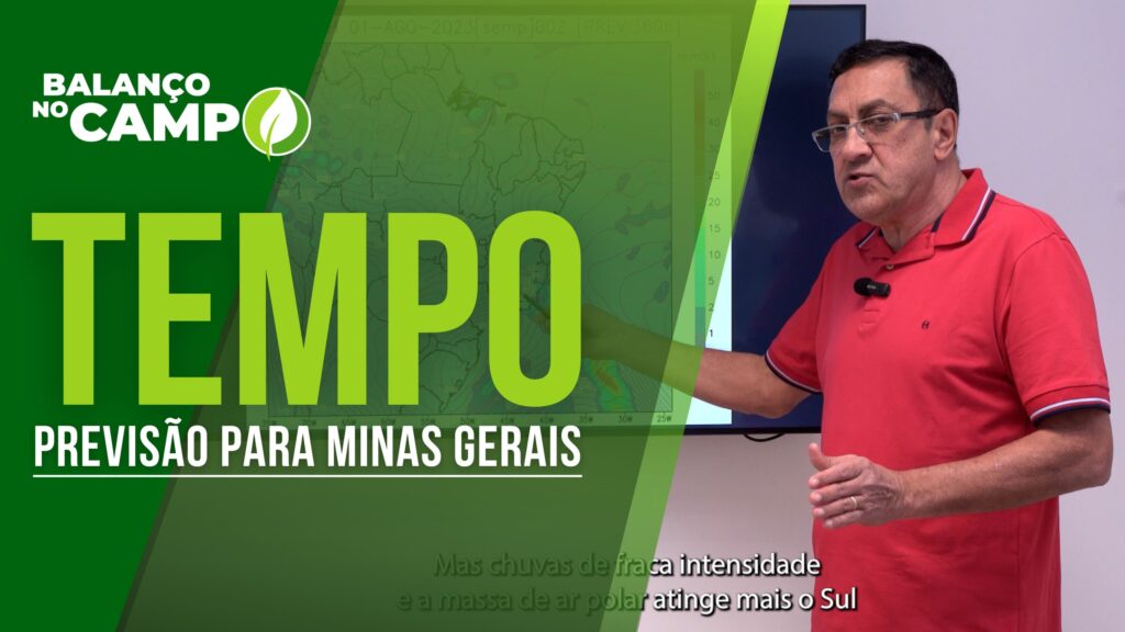 PREVISÃO DO TEMPO PARA MINAS GERAIS