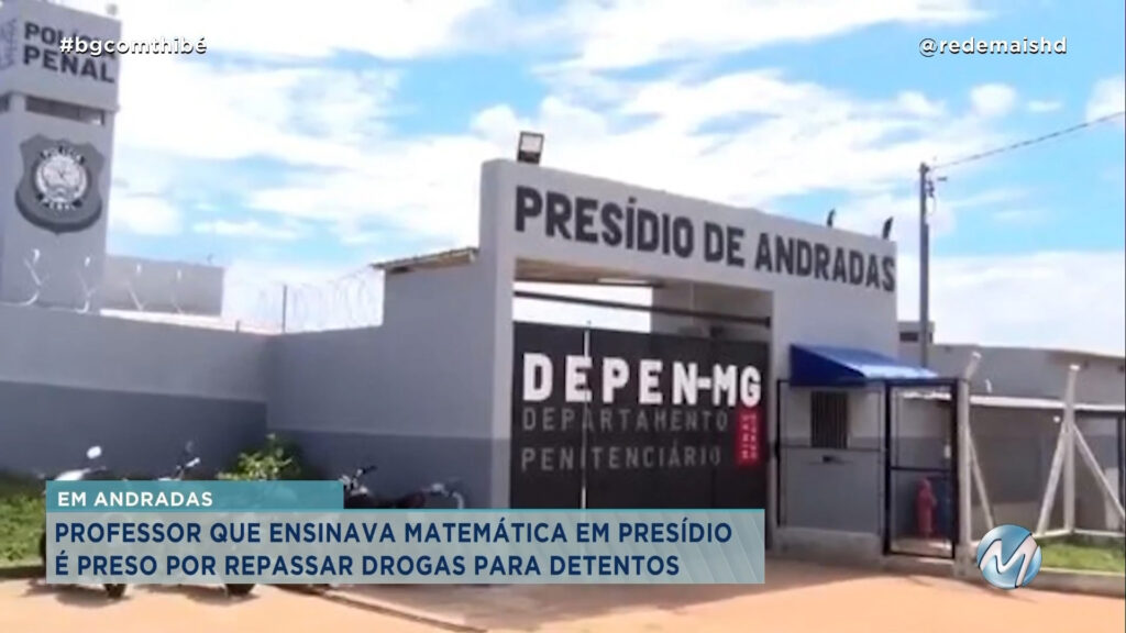 PROFESSOR É PRESO POR LEVAR DROGAS PARA O PRESÍDIO