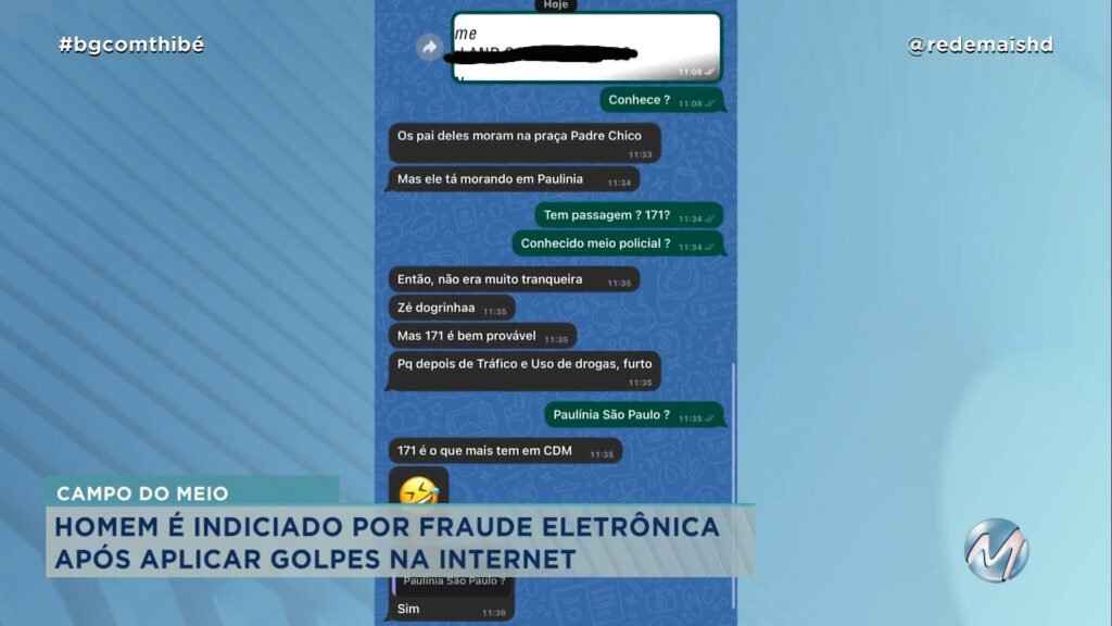 HOMEM É INDICIADO POR FRAUDE ELETRÔNICA