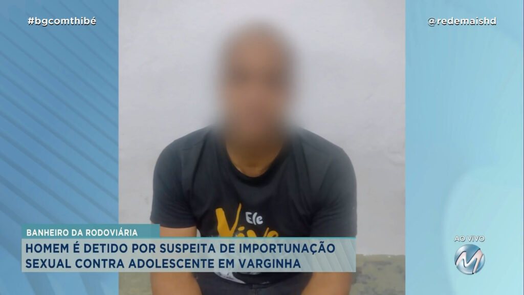 IMPORTUNAÇÃO SEXUAL: ADOLESCENTE ESTAVA NO BANHEIRO DA RODOVIÁRIA EM VARGINHA