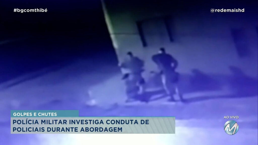 CÂMERA FLAGRA AGRESSÃO DE POLICIAL EM  ADOLESCENTE EM MARIA DA FÉ