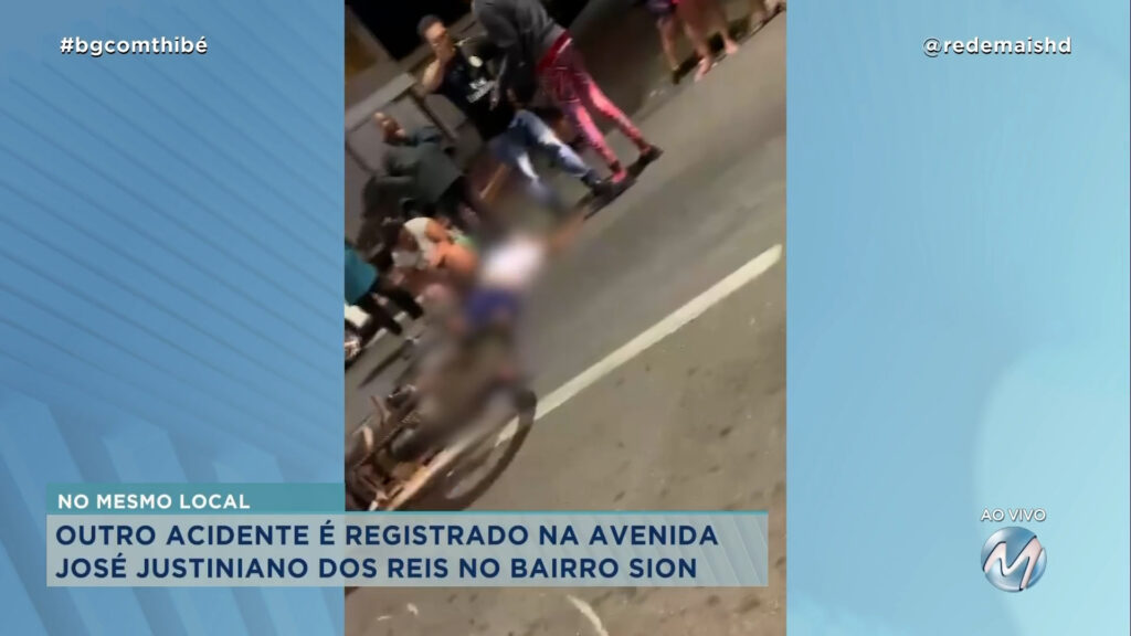 OUTRO ACIDENTE É REGISTRADO NA AVENIDA JUSTINIANO DOS REIS EM VARGINHA