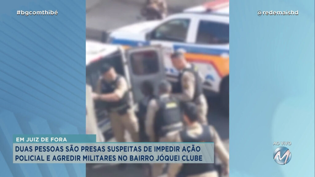 PM É HOSTILIZADA EM OPERAÇÃO PARA ENCONTRAR SUSPEITO DE HOMICÍDIO EM JUIZ DE FORA