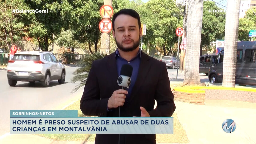 HOMEM É PRESO SUSPEITO DE ABUSAR DE DUAS CRIANÇAS EM MONTALVÂNIA