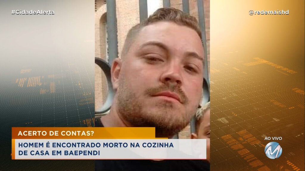 HOMEM É ENCONTRADO MORTO NA COZINHA DE CASA EM BAEPENDI