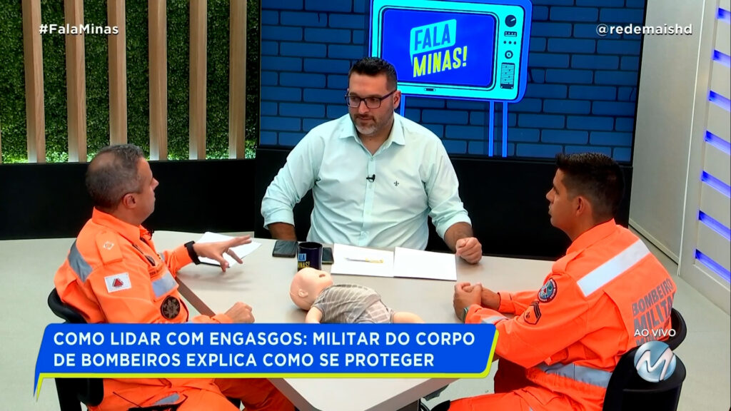 ENGASGOS: MILITARES DO CORPO DE BOMBEIROS EXPLICAM COMO SE PROTEGER E PROTEGER OUTRAS PESSOAS